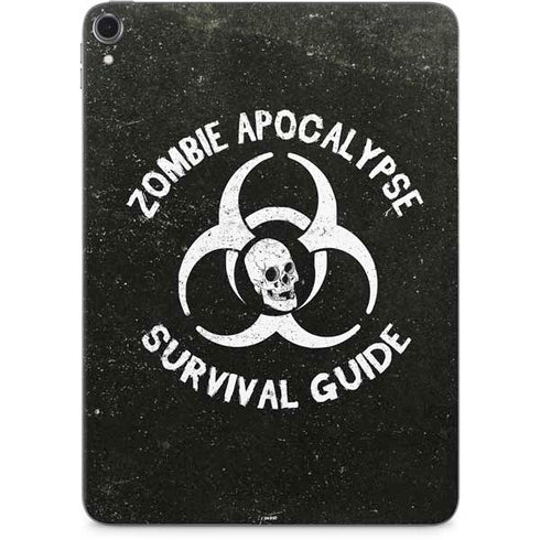 Zombie Apocalypse Survival Guide Apple iPad Pro Skin