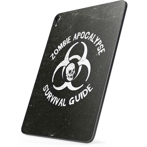 Zombie Apocalypse Survival Guide Apple iPad Pro Skin