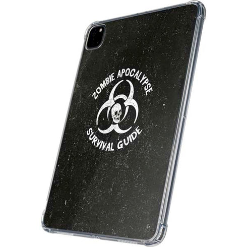 Zombie Apocalypse Survival Guide iPad Pro 11in (2024) Clear Case
