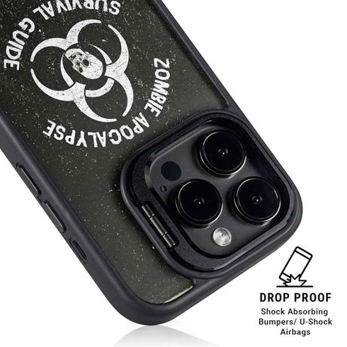Zombie Apocalypse Survival Guide iPhone 13 Pro Kickstand Case