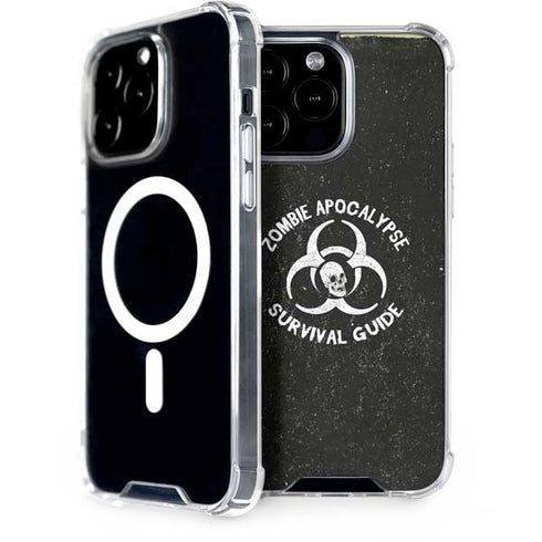 Zombie Apocalypse Survival Guide iPhone Cases