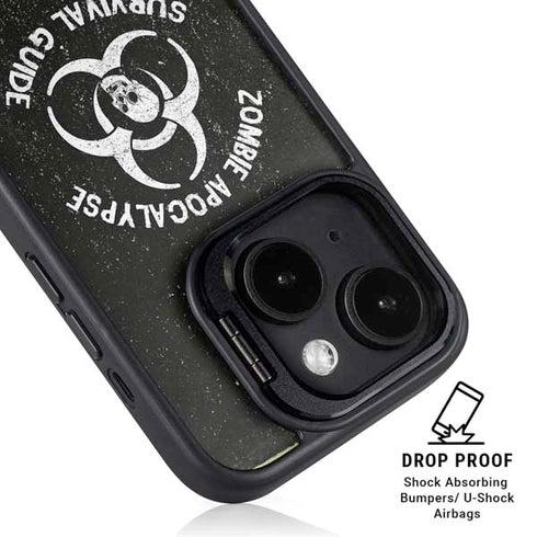 Zombie Apocalypse Survival Guide iPhone 14 Kickstand Case