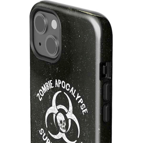 Zombie Apocalypse Survival Guide iPhone 15 Impact Case
