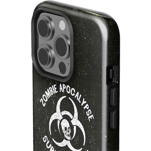 Zombie Apocalypse Survival Guide iPhone 15 Pro Impact Case
