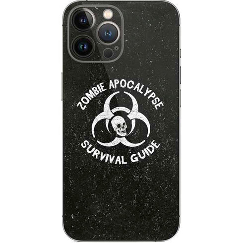 Zombie Apocalypse Survival Guide iPhone 15 Pro Max Skin