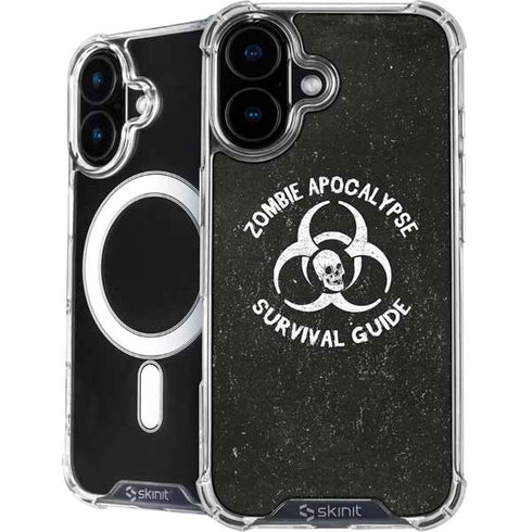 Zombie Apocalypse Survival Guide iPhone 16 MagSafe Case