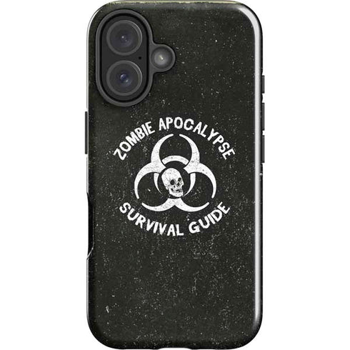 Zombie Apocalypse Survival Guide iPhone 16 Plus Impact Case