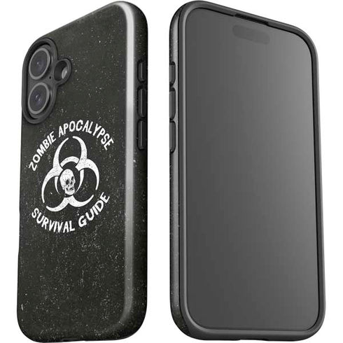 Zombie Apocalypse Survival Guide iPhone 16 Plus Impact Case