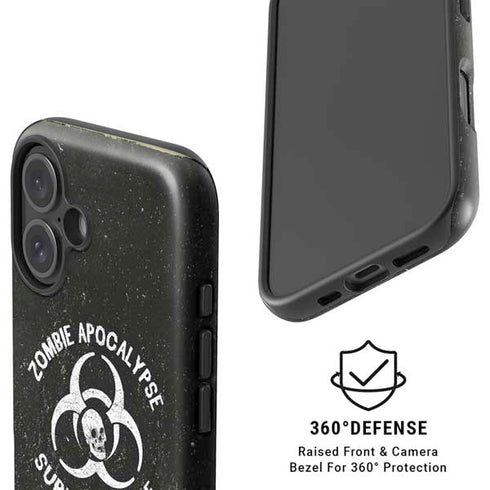 Zombie Apocalypse Survival Guide iPhone 16 Plus Magsafe Impact Case