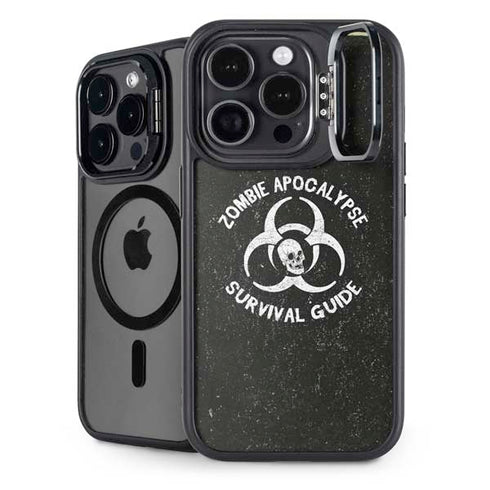 Zombie Apocalypse Survival Guide iPhone 16 Pro Kickstand Case