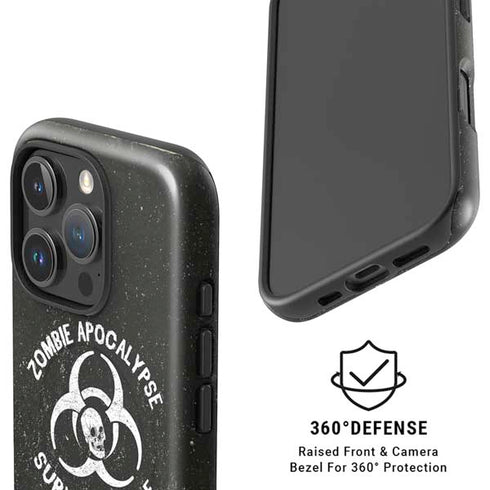 Zombie Apocalypse Survival Guide iPhone 16 Pro Magsafe Impact Case