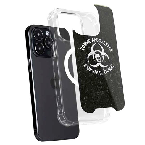 Zombie Apocalypse Survival Guide iPhone 16 Pro Max MagSafe Case