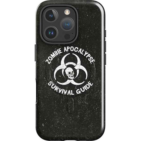 Zombie Apocalypse Survival Guide iPhone 16 Pro Max Magsafe Impact Case