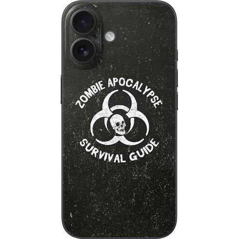 Zombie Apocalypse Survival Guide iPhone 16 Skin