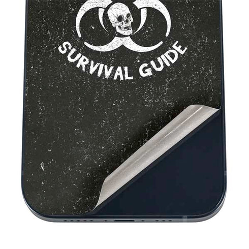 Zombie Apocalypse Survival Guide iPhone 16 Skin