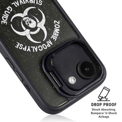 Zombie Apocalypse Survival Guide iPhone 16e Kickstand Case