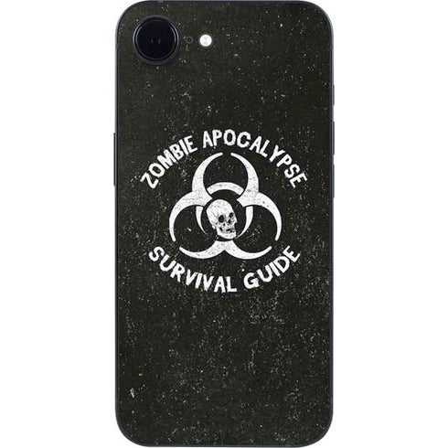 Zombie Apocalypse Survival Guide iPhone 16e Skin