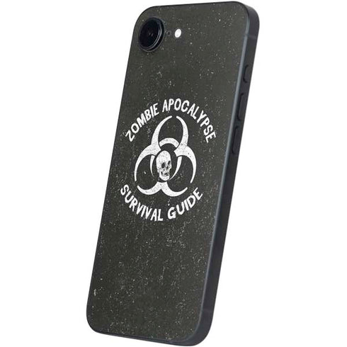 Zombie Apocalypse Survival Guide iPhone 16e Skin