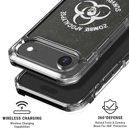 Zombie Apocalypse Survival Guide iPhone 17 Air Clear Case