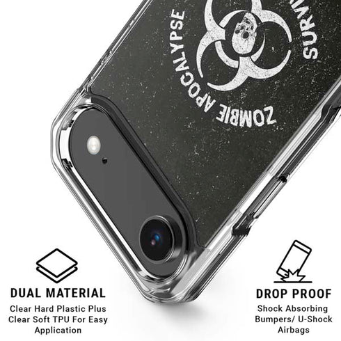 Zombie Apocalypse Survival Guide iPhone 17 Air Clear Case