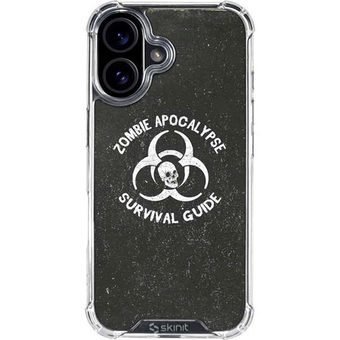 Zombie Apocalypse Survival Guide iPhone 17 Clear Case