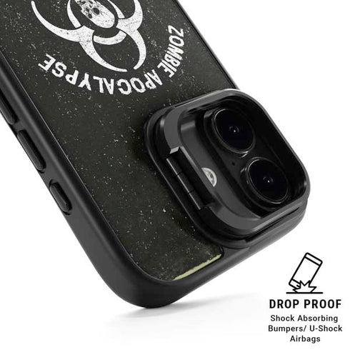 Zombie Apocalypse Survival Guide iPhone 17 Kickstand Case