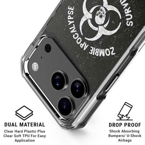 Zombie Apocalypse Survival Guide iPhone 17 Pro MagSafe Case