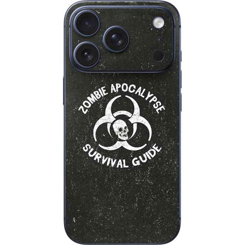 Zombie Apocalypse Survival Guide iPhone 17 Pro Skin