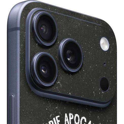 Zombie Apocalypse Survival Guide iPhone 17 Pro Skin