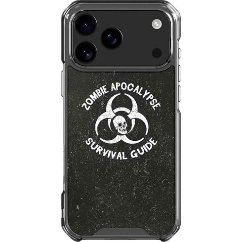 Zombie Apocalypse Survival Guide iPhone 18 Pro Max Clear Case
