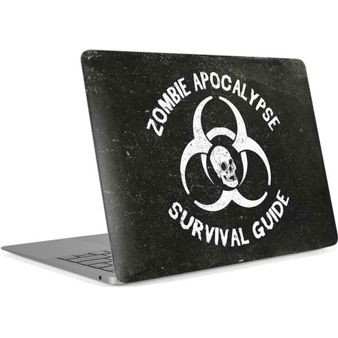 Zombie Apocalypse Survival Guide Apple MacBook Air Skin