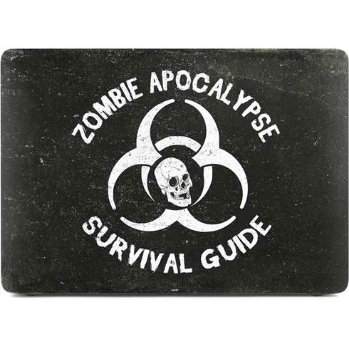 Zombie Apocalypse Survival Guide Apple MacBook Air Skin