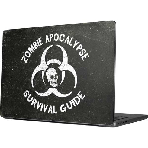 Zombie Apocalypse Survival Guide Apple MacBook Pro 14-inch Skin
