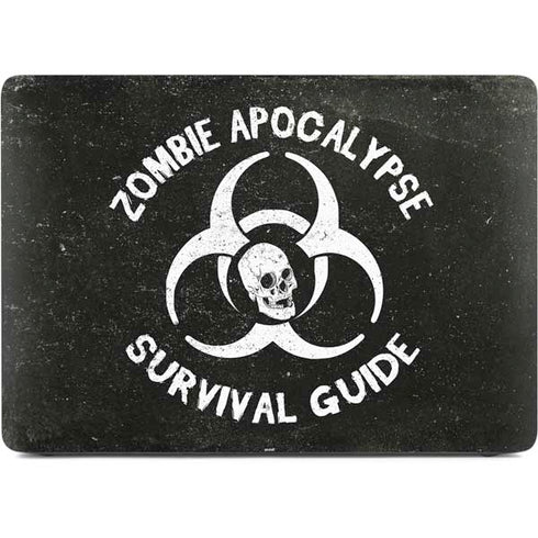 Zombie Apocalypse Survival Guide Apple MacBook Pro 16-inch Skin
