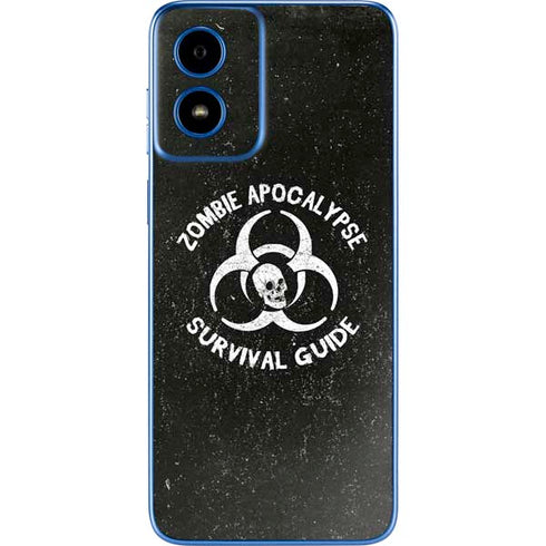 Zombie Apocalypse Survival Guide Moto G Play 4G (2024) Skin