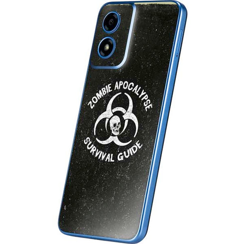 Zombie Apocalypse Survival Guide Moto G Play 4G (2024) Skin