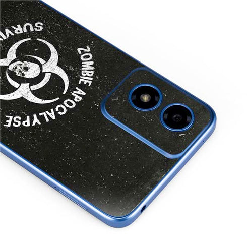 Zombie Apocalypse Survival Guide Moto G Play 4G (2024) Skin
