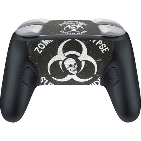 Zombie Apocalypse Survival Guide Nintendo Switch 2 (2025) Pro Controller Skin