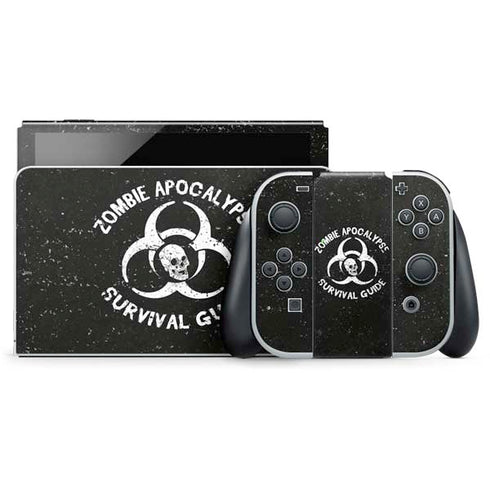Zombie Apocalypse Survival Guide Nintendo Skins