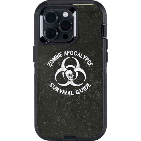 Zombie Apocalypse Survival Guide Otterbox Defender iPhone Skin