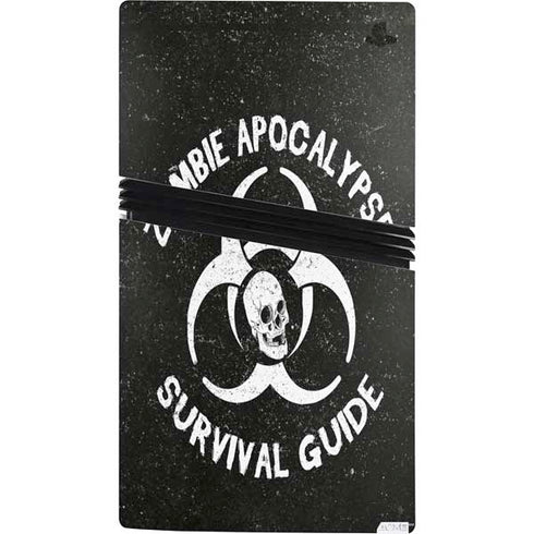 Zombie Apocalypse Survival Guide PS5 Pro Bundle Skin
