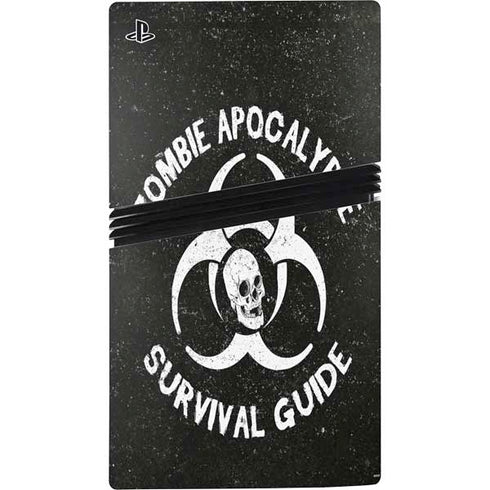 Zombie Apocalypse Survival Guide PS5 Pro Disk Bundle Skin