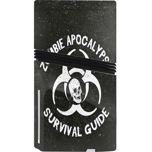 Zombie Apocalypse Survival Guide PS5 Pro Disk Bundle Skin