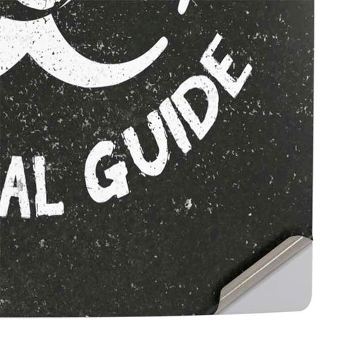 Zombie Apocalypse Survival Guide PS5 Slim Digital Edition Console Skin