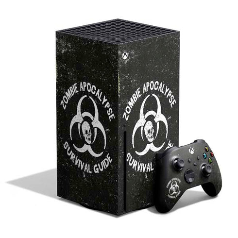 Zombie Apocalypse Survival Guide Xbox Series X Bundle Skin
