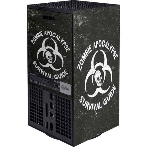 Zombie Apocalypse Survival Guide Xbox Series X Bundle Skin