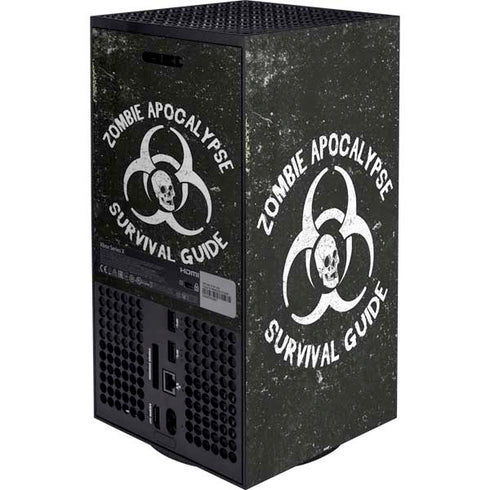 Zombie Apocalypse Survival Guide XBox Series X Digital Edition Bundle Skin