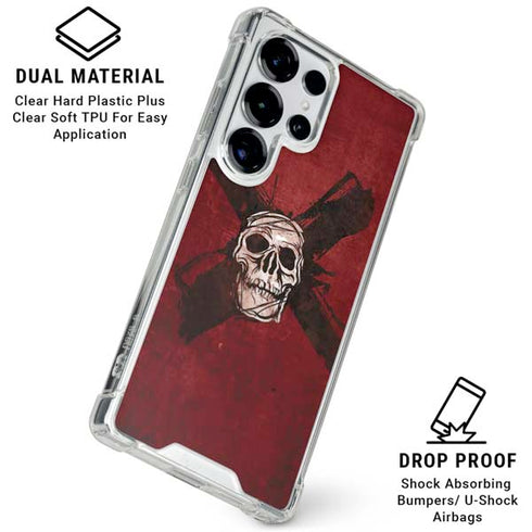 Zombie X Galaxy S25 Ultra Clear Case