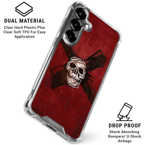 Zombie X Galaxy S26 Clear Case