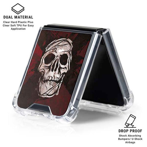 Zombie X Galaxy Z Flip6 Clear Case